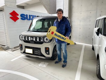 スペーシアギア　ご納車おめでとうございます